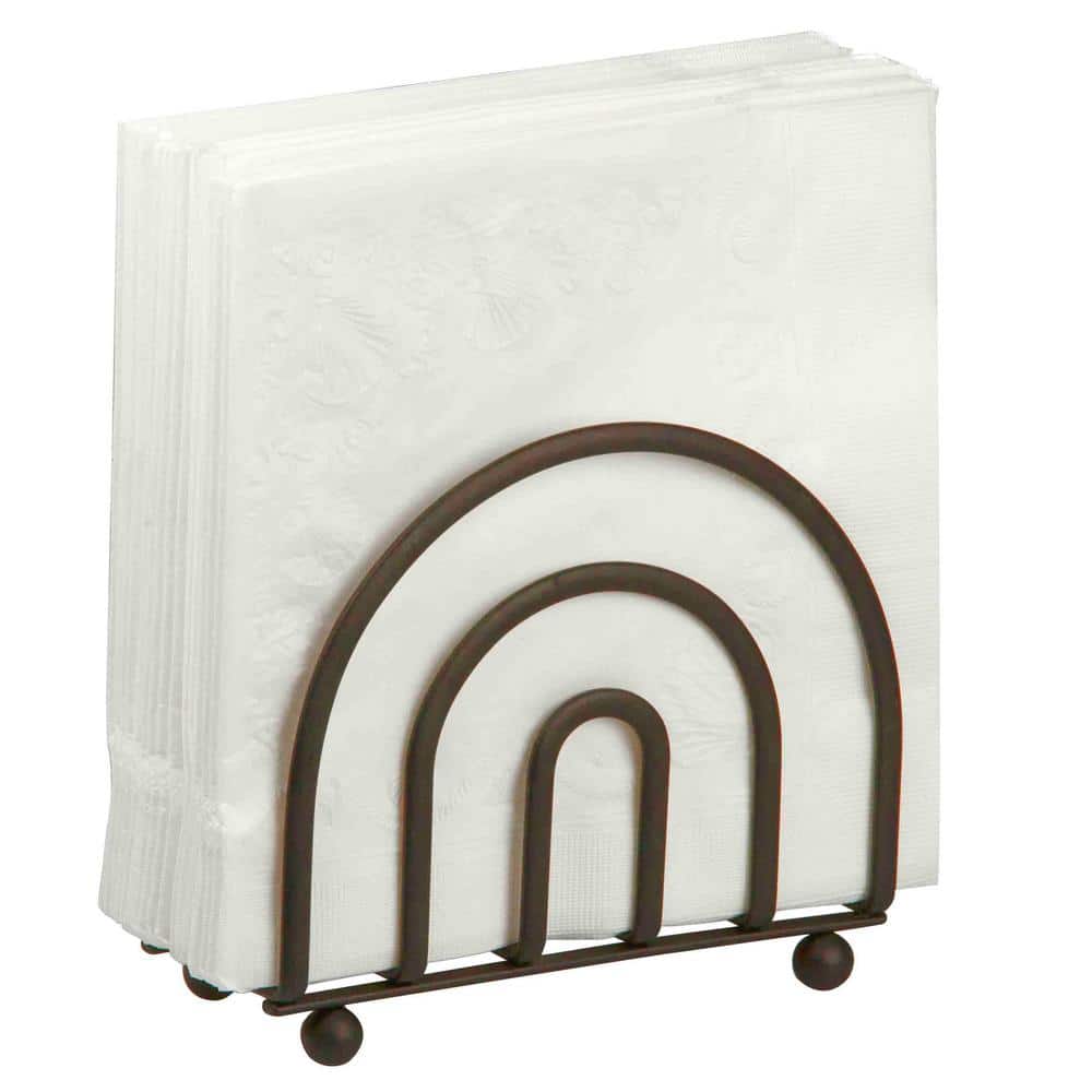 Home Basics Flat Wire Napkin Holder In Bronze-NH40923 - The Home Depot