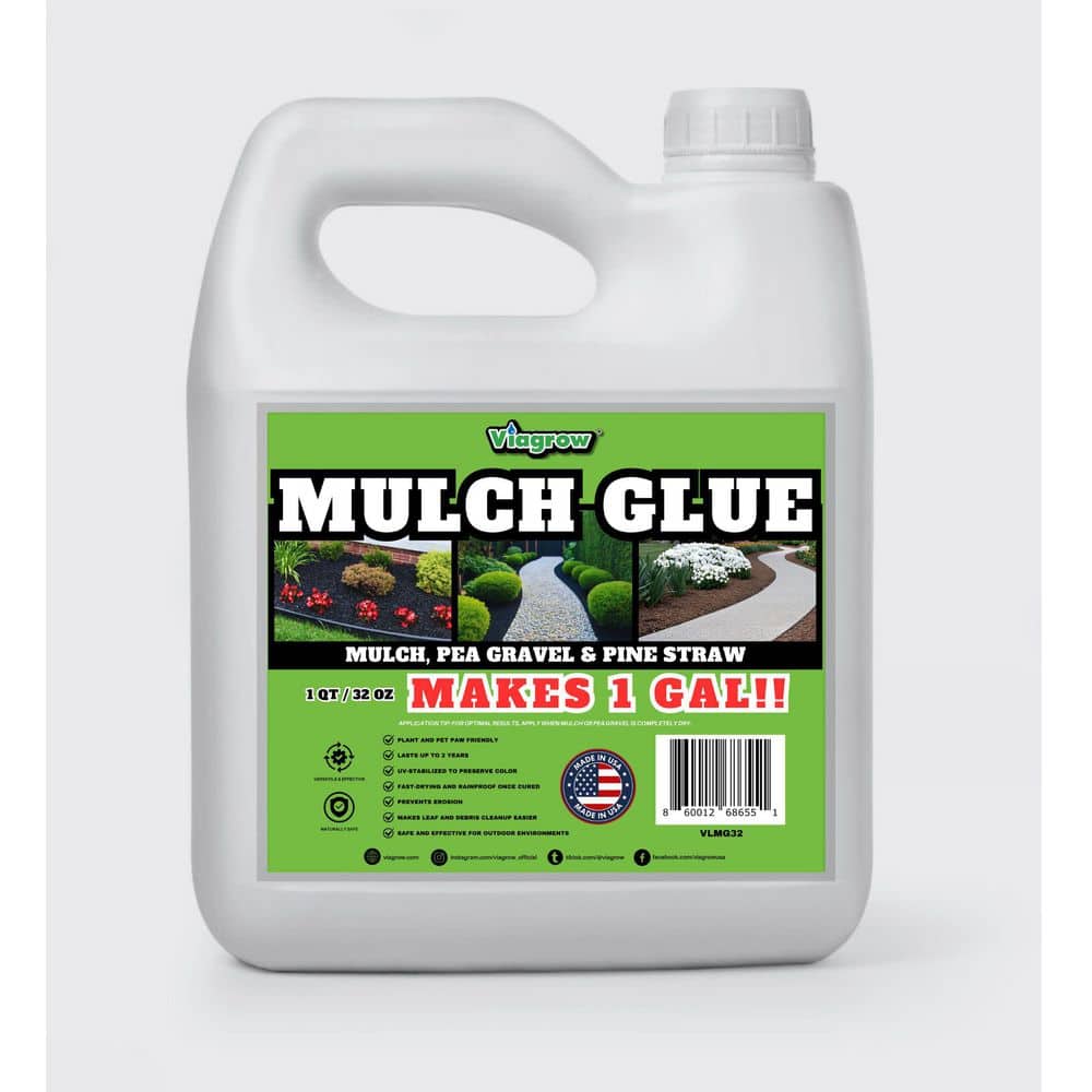 Mulch Glue, Outdoor, 1 qt. / 32oz.: Makes 1 Gal. / Covers Approx. 125 sq. ft. price history on PriceWatchPro