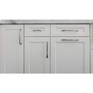 Westerly 3 in. (76mm) Modern Satin Nickel Arch Cabinet Pull