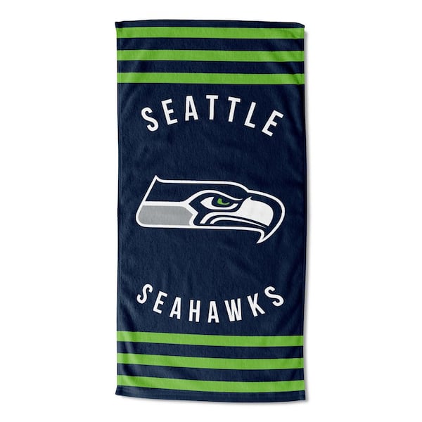 THE NORTHWEST GROUP Seahawks Stripes Multi Colored Beach Towel