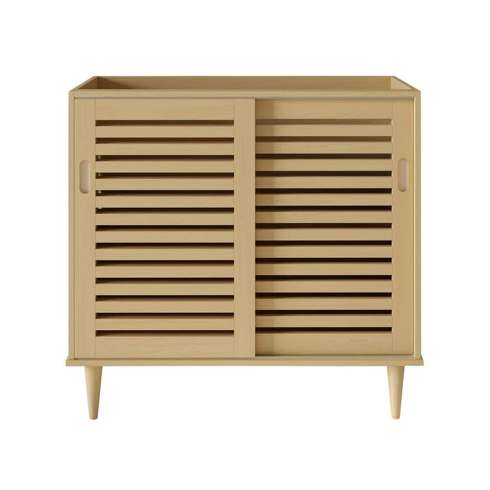Delice 36 in. Freestanding Bath Vanity Cabinet without Top in Natural Oak price history on PriceWatchPro