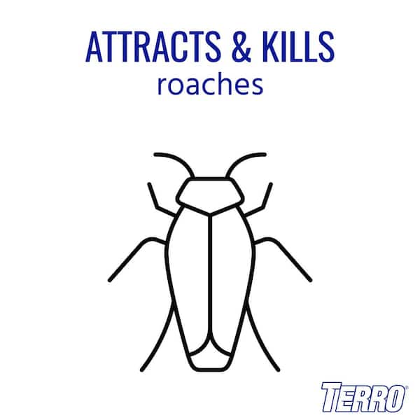 Terro T500 Multi-Surface Roach Bait, Solid, Cookie Dough: Ant & Roach  Control (070923505173-2)