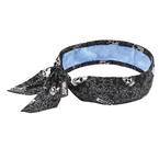 Chill-Its 6700CT Skulls Evap Cooling Bandana Tie with Cooling Towel