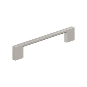 Cityscape 5-1/16 in. (128mm) Modern Satin Nickel Bar Cabinet Pull (10-Pack)