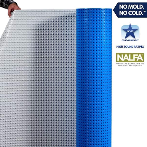 100 sq. ft. 3.6 ft. x 29 ft. x 5/.32 in. Underlayment for Vinyl Planks, Laminate and Engineered Hardwood Floors