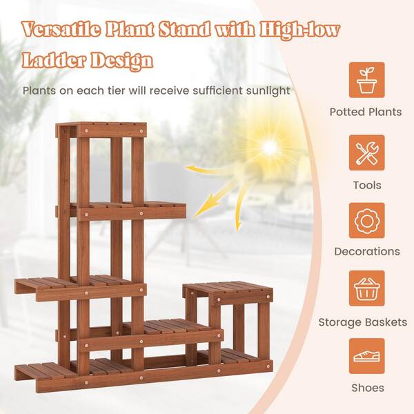 HONEY JOY 36 in. H x 35.5 in. W x 10 in. D Indoor and Outdoor