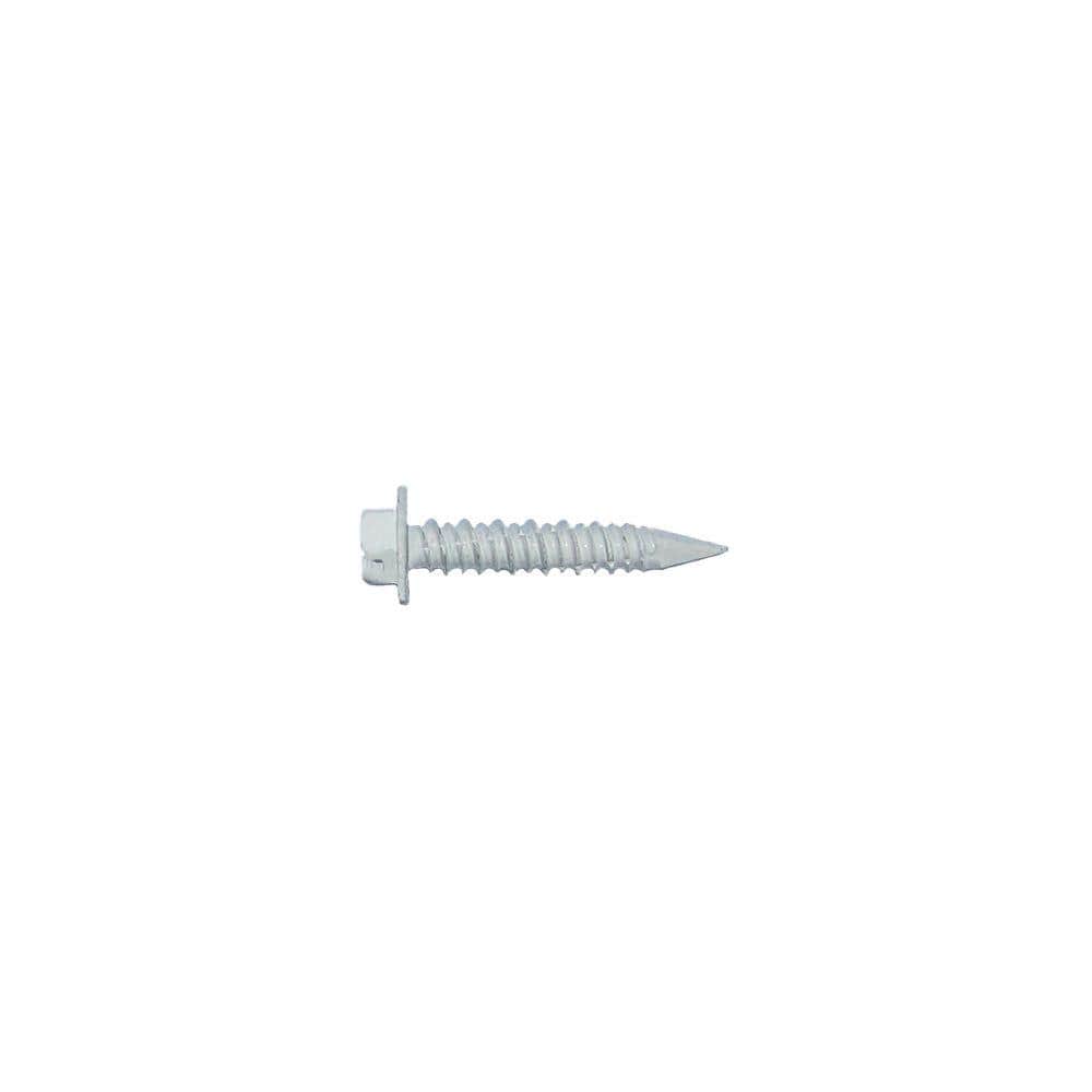 1/4 in. x 1-1/4 in. White Hex-Head Concrete Screw (50-Pack) price history on PriceWatchPro