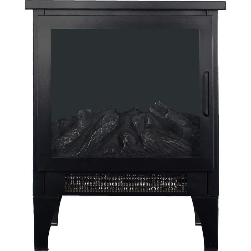 15 in. 3D Flame Freestanding Infrared Electric Fireplace Quartz Fireplace S
