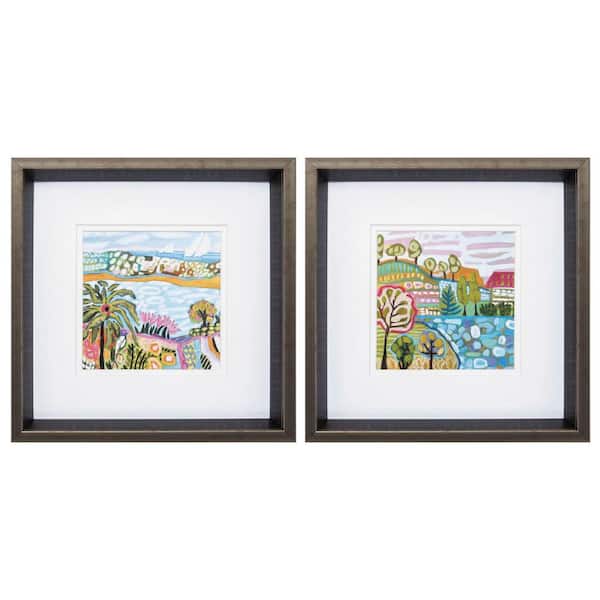 HomeRoots Victoria Brushed Brown Gallery Frame (Set of 2)