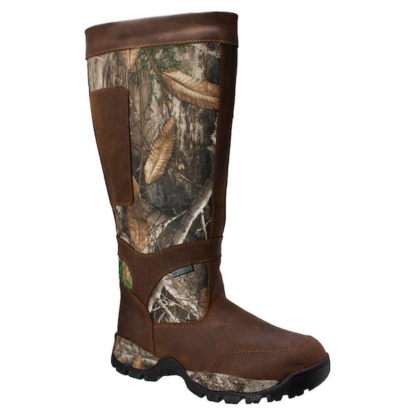 Snake Bite Camo Hunting Boots - Brown 