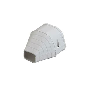 Fortress LEN92W 3-1/2 in. End Cap for Ductless Mini Split Cover