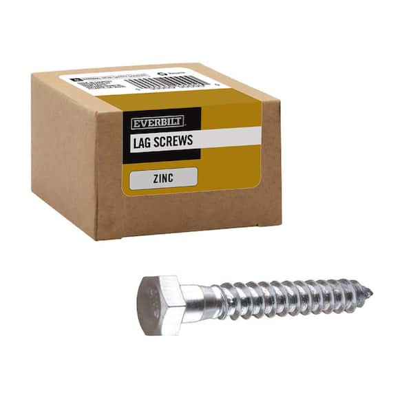 Prime-Line 3/8 In. X 2-1/2 In. Grade 18-8 Stainless Steel Hex Lag