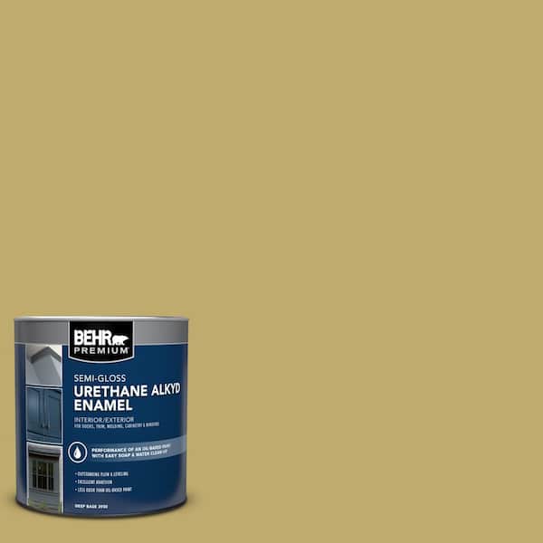 BEHR PREMIUM 1 qt. #M310-5 Chilled Wine Semi-Gloss Enamel Urethane Alkyd Interior/Exterior Paint