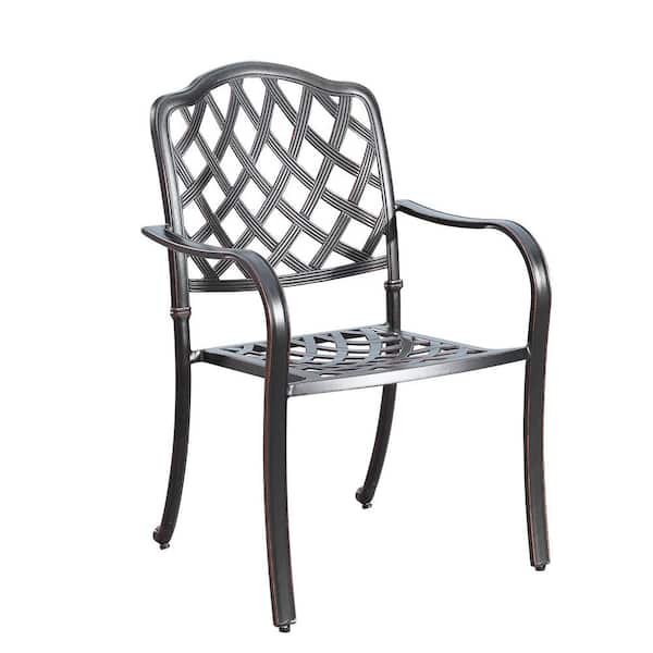 Home Decorators Collection Aluminum Outdoor Dining Chair (4-Pack)