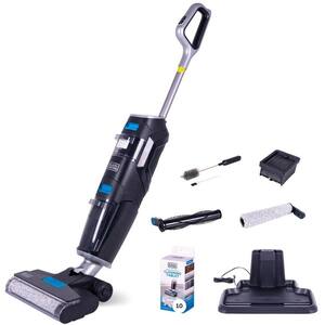 Vacuum, Wash Duo Bagless Cordless HEPA Filter Stick Vacuum for Multi-Surfaces in Black with Bonus Accessories