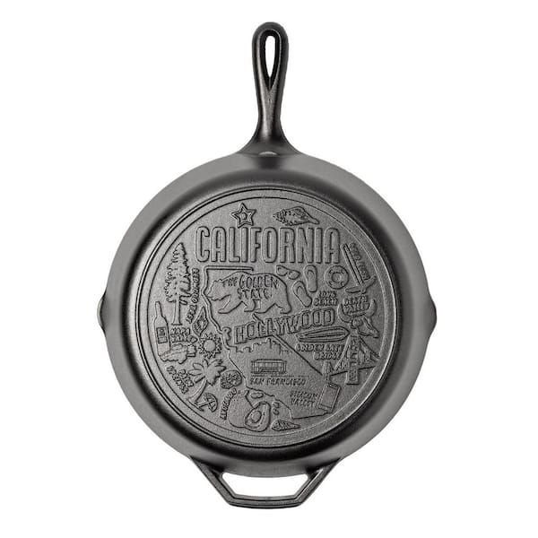 12 in. Cast Iron Skillet -California Road Trip