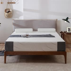 10 in. Medium Firm Memory Foam and Innerspring Tight Top King Bed Mattress in a Box