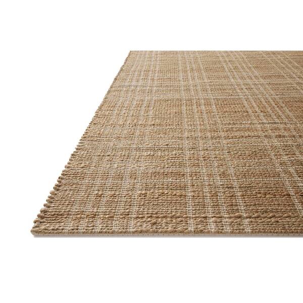 Chris Love Julia Judy Natural / Cream 3 ft. 6 in. x 5 ft. 6 in.  Contemporary Accent Rug
