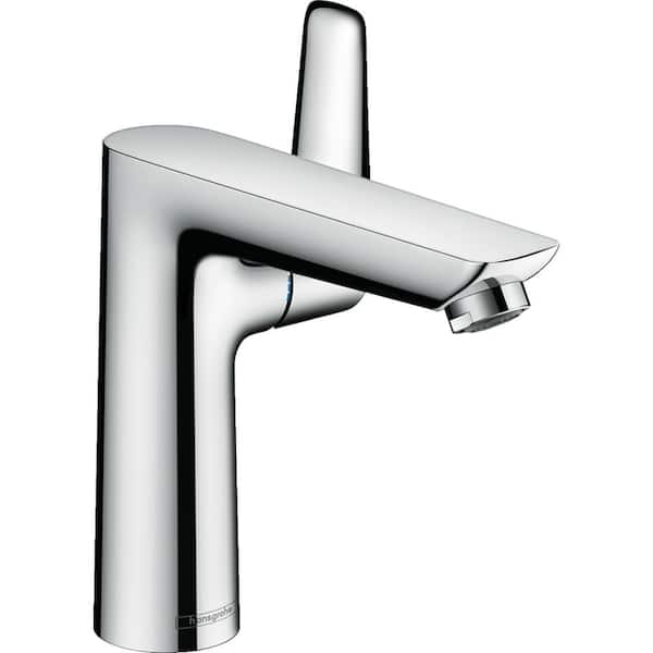 Hansgrohe Talis E Single Hole Single-Handle Bathroom Faucet in Chrome