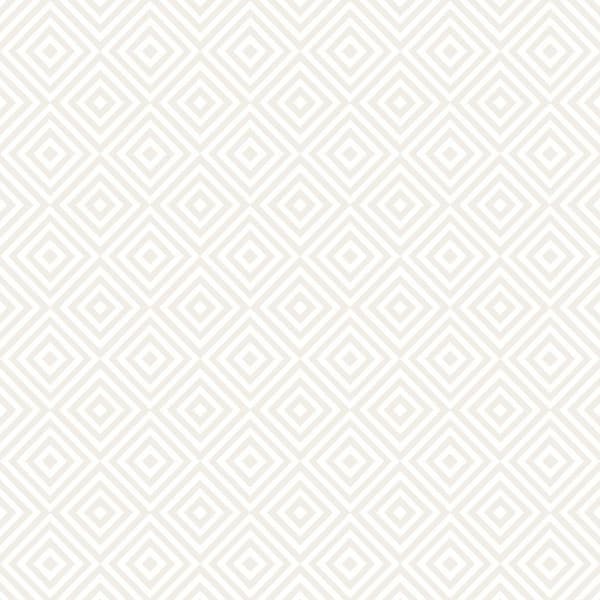 Beacon House Metropolitan Cream Geometric Diamond Cream Wallpaper Sample