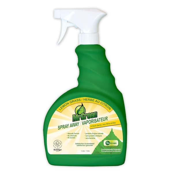MrGreen 34 oz. Spray Away Lemon Grass Odor Eliminator