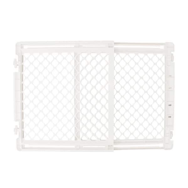 North States Supergate Classic 42-in x 26-in Hardware Mounted Gray Plastic Safety  Gate in the Child Safety Gates department at