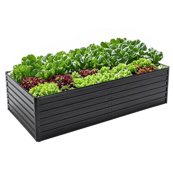【新品未開封】ROSE BUD standingMICKEYMOUSEsweat JUJABU 94.3 in. Black Metal Raised Garden Bed Planter Boxes