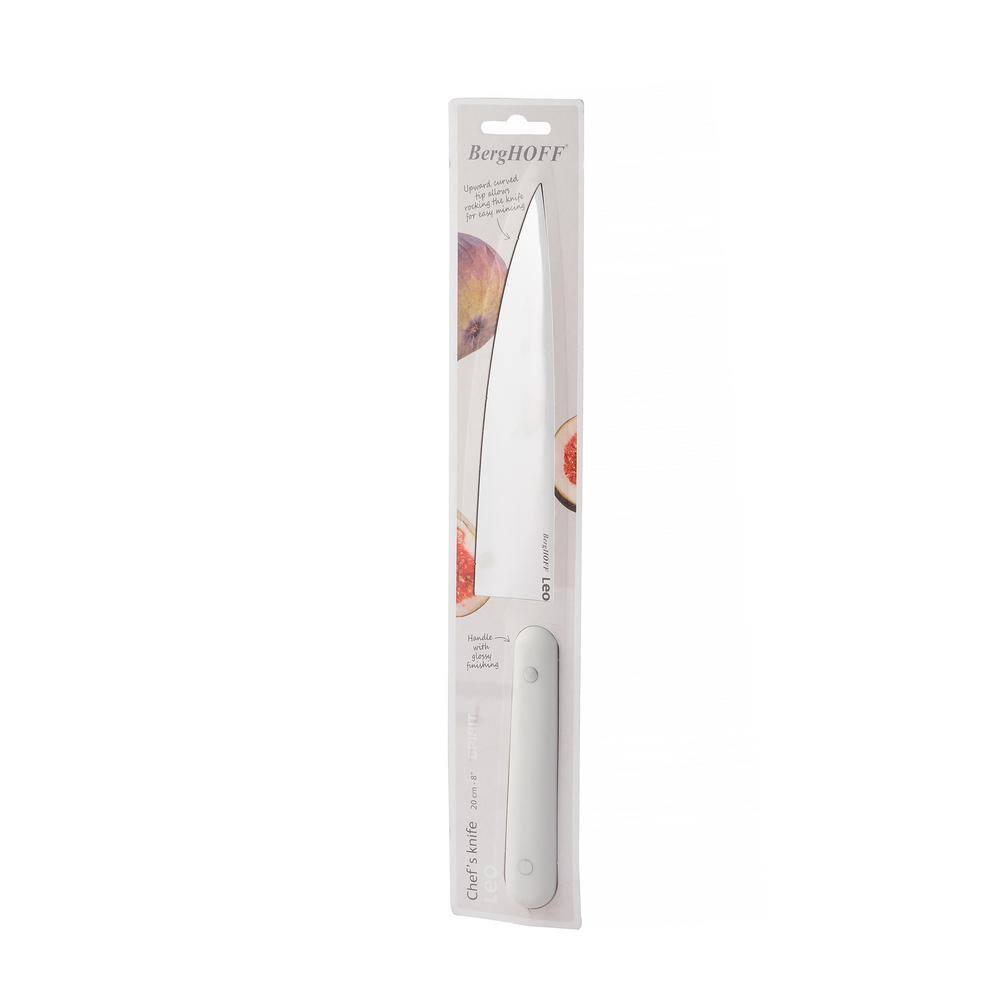 Spirit 8" Stainless Steel Chef's Knife with Glossy Handle