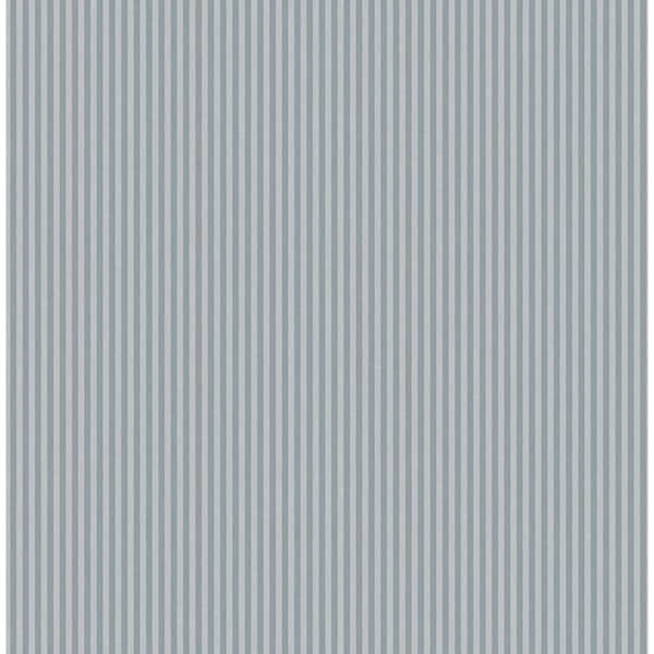 Advantage Blue Ticking Stripe Wallpaper