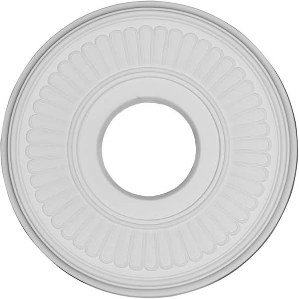 Ekena Millwork Berkshire 11.5 in. H x 11.5 in. W x 1 in. D Ceiling Medallion