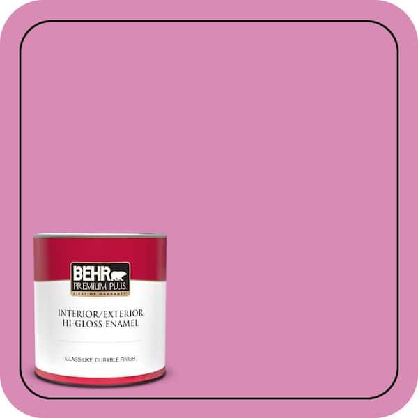 BEHR PREMIUM PLUS 1 qt. #P120-3 High Maintenance Hi-Gloss Enamel Interior/Exterior Paint & Primer