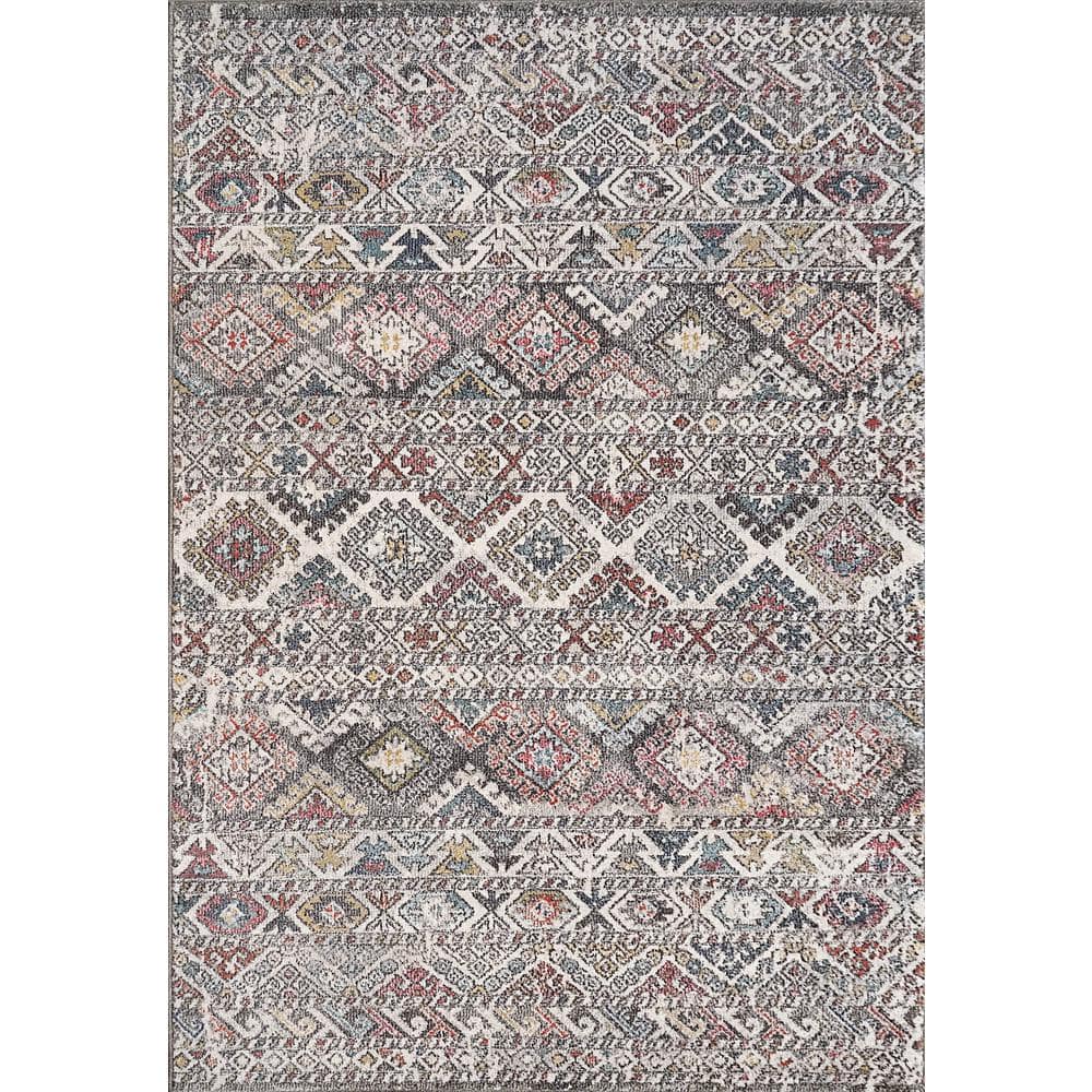 Dynamic Rugs Soma 3 ft. X 5 ft. Multi Oriental Indoor Area Rug