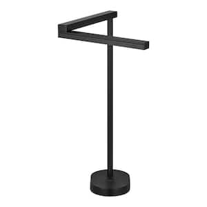 22 in. Indoor Black Integrated LED Modern Table Lamp with Swivel Head