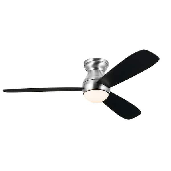 Kichler Bead 54 In Integrated Led Indoor Brushed Stainless Steel Flush Mount Ceiling Fan With Remote 300315bss Kichler Bead 54 In Integrated Led, How To Remove Kichler Ceiling Fan