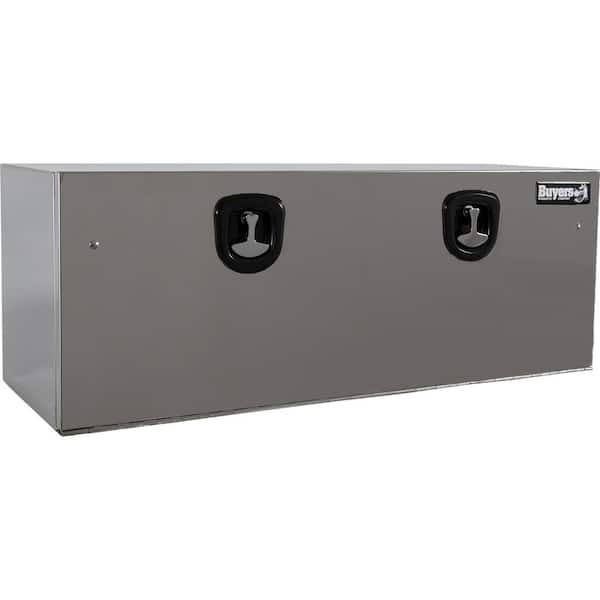 Buyers Products Company 18 in. x 18 in. x 48 in. Stainless Steel Underbody Truck Tool Box with Stainless Steel Door