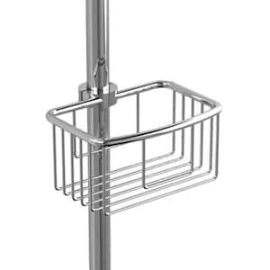 Over-the-Shower Shower Caddy/Basket in Chrome