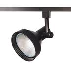 1-Light 150-Watt Black Line Voltage Track Head for H Track