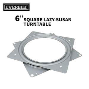 6 in. Square Lazy-Susan Turntable with 400 lb. Load Rating