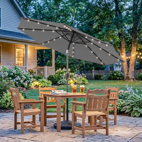 9ft patio umbrellas on sale 9-Foot Outdoor Umbrella -Hexagonal Basic Push-Tilt allowing you to spend more time enjoying the outdoors IdealHouse 9FT Outdoor Patio Umbrella