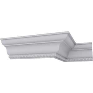SAMPLE - 3-3/8 in. x 12 in. x 3-3/8 in. Polyurethane Foster Crown Moulding