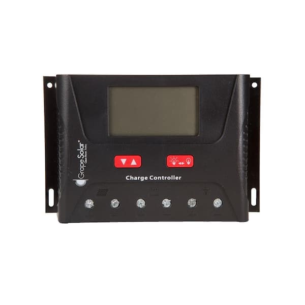 Grape Solar 40 Amp PWM Solar Charge Controller with Bluetooth