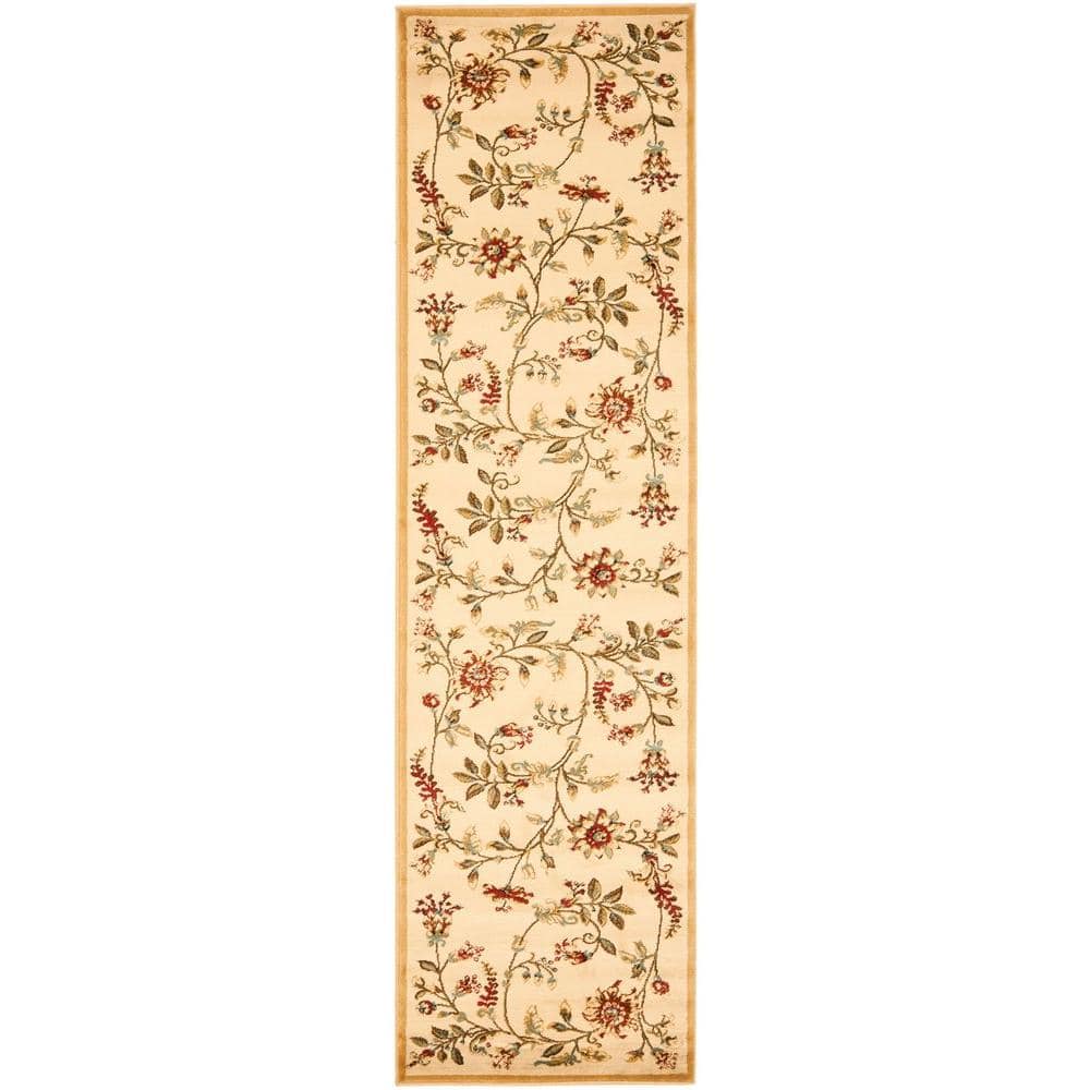 Lyndhurst Ivory/Multi 2 ft. x 16 ft. Border Floral Runner Rug price history on PriceWatchPro