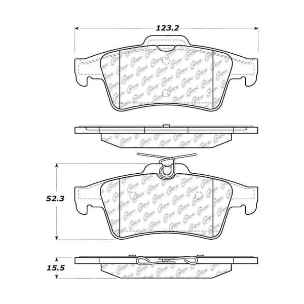 Centric Parts Disc Brake Pad Set