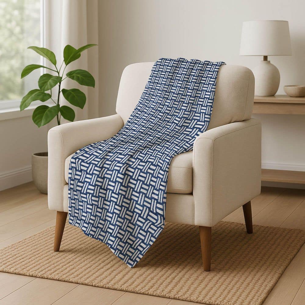 Premium Machine Washable ASB925 Navy 50 in. x 70 in. Sherpa Throw Blanket price history on PriceWatchPro