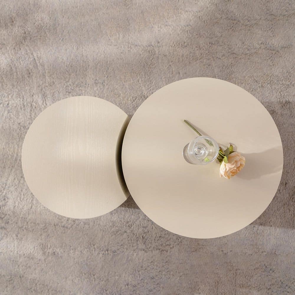 47.25 in. Round Coffee Table Handcrafted Relief Sturdy Pedestal Wooden Olive-Shaped Tea Table price history on PriceWatchPro