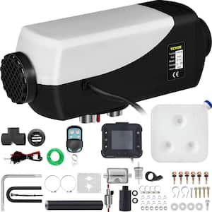 12-Volt Diesel Air Heater 17060 BTU Parking Heater with LCD Thermostat Monitor and Remote Control for Trucks