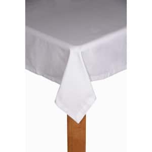 Hotel Butler Service 70 in. x 90 in. 100% Cotton Tablecloth