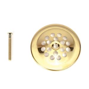 Bathtub/Bath Tub Shoe Grid/Strainer Cover 2-7/8 in. with Matching Screw for use with Trip Lever Style Drain Assembly