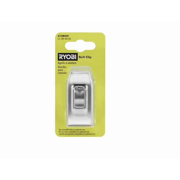 RYOBI Belt Clip Attachment for HP Drills and Impact Drivers A10BC01 - The Home Depot