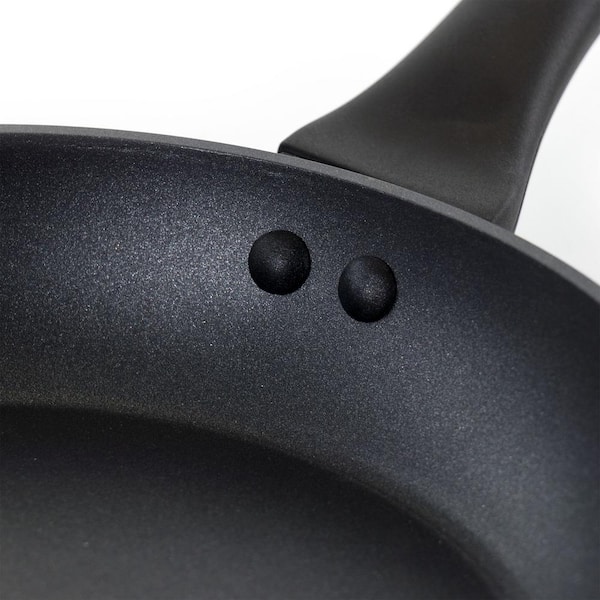Oster Kingsway 8 Inch Aluminum Nonstick Frying Pan in Black 985119678M -  The Home Depot